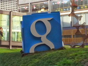 Logotipo de Google en Madrid