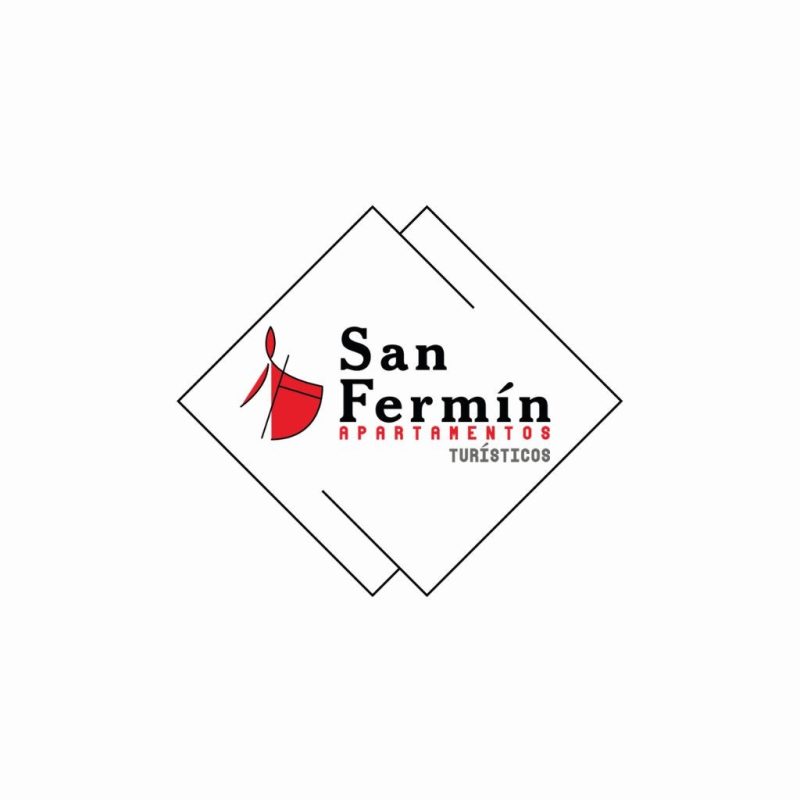 Diseño Logo Apartamentos San Fermin